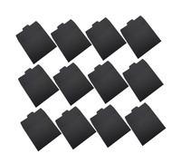 FONDOTIN 50pezzi Buste Nere Per Cd in Carta Envelope Portadischi Versatili Per Organizzazione Biglietti e Documenti Dal Design Elegante e Contemporaneo