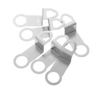 FONDOTIN 6 Pezzi Ganci in per da Parete Supporto Sostitutivo Resistente e Facile da Installare per Riparazioni Meccanismo Parete Home e Ufficio