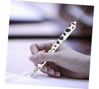 FONDOTIN 6 Pezzi Penne Gel Retrattili con Design Penne Scrittura Adorabili per Ufficio e Scuola Corpo Ergonomico Antiscivolo Scrittura Motivi Casuali