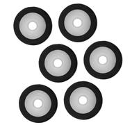 FONDOTIN 6 pezzi Rulli Pressione in Resistente per Videoregistratore Vhs e Registratori Audio Ricambio Pinch Roller per Riparazione Nastri