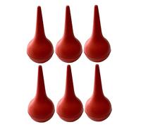 FONDOTIN 6pezzi Siringa Bulbo Per Orecchio in Gomma Aspiratore Nasale Per Ragazzo Ragazza Ragazza Siringa Bulbo Per Rimozione Del Cerume Aspiratore Per Dal Naso Adatto Per Pulizia Orologi e