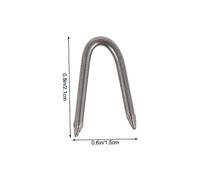 FONDOTIN 70pezzi Picchetti Forma u per Giardinaggio in Robusti da Picchetti per Fissaggio in Smussati per Facile Installazione