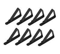 FONDOTIN 8 Pezzi Clip per Tovaglia Inossidabile Fermatovaglie Resistenti Al Vento per da Picnic Ristorante Feste e Matrimoni Antiruggine e Portatili per Esterno e