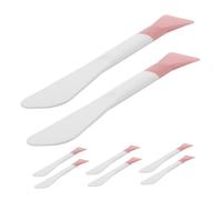 FONDOTIN 8pezzi Pennello in Silicone Per Applicatore Doppia Per Maschere Morbide Strumento Per Rimozione Del