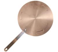 FONDOTIN Adattatore per Induzione in Acciaio Inox e Lega di Alluminio, Piastra Diffusore di Calore Multifunzione Sicura per Cucina Fornello a Induzione ed Elettrico,