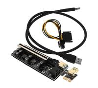 FONDOTIN Adattatore Riser Alimentato Cavo Di Estensione Per Scheda Riser Clip Per Cavi Prolunga Per Cavi Di Alimentazione Per Fermacavi Per