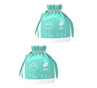 FONDOTIN Asciugamani Monouso Per Viso 2 Pezzi 40 Fogli Ognuno in Cotone Morbido, Salviette Detergenti e Struccanti Delicate Uso a Secco e Bagnato Per Pulizia Viso Quotidiana