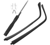FONDOTIN Aste per Occhiali di Ricambio Viti e Cacciavite Kit Sostituzione Gambe per Montature Comfort senza Pressione per Uso Sportivo