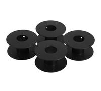 FONDOTIN Avvolgicavo Elettrico Portatile in Plastica Nero Bobina per Filo e Contenitore per Prolunga Set da 4 Pezzi per Organizzazione Cavi da Viaggio e Uso Esterno