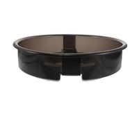 FONDOTIN Bacinella in Plastica Resistente per Tornio da Ceramica Vasca d'Acqua Multiuso Smontabile da 15,7 Pollici per Laboratori di Scultura e Attrezzatura Ceramica Vassoio Antiscivolo