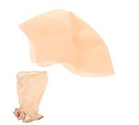 FONDOTIN Berretto Calvo in Lattice e Rete per Trucco Costume Uomo Donna Cuffia Parrucca Riutilizzabile per Cosplay Halloween e Spettacoli Compatibile con Varie Misure della Testa