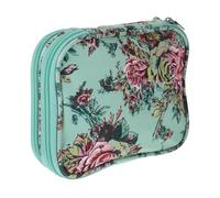 FONDOTIN Borsa Porta Uncinetti Doppio Strato Cerniera Custodia per Ferri da Maglia e Ago Organizer per Utensili da Tessitura ad Alta capacità Resistente e Pratica per Appassionati di