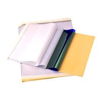 FONDOTIN Carta da Trasferimento Compatibile Fotocopiatrici Termiche o Uso Manuale 10 Pezzi per Tatuaggi Carta da Lucido e Stencil Tattoo per Trasferimento per Tatuatori e Artisti