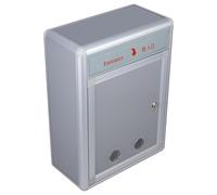 FONDOTIN Cassetta dei Suggerimenti Serratura da Parete in Lega di Alluminio, Contenitore Sicuro per Raccolte Fondi e Votazioni, Scatola Multifunzione per Ufficio e Luoghi Pubblici,