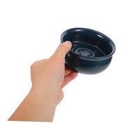 FONDOTIN Ceramic Shaving Soap Bowl For Men Spiral Lather Bowl For Quick Foam Generation Durable Travel Friendly Barber Soap Mug