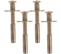 FONDOTIN Chiusure a Stantuffo a Molla in Ferro 7X028 Pollici 4 Pezzi per Lettino Piccolo e Accessori Mobili per Ragazzo Ragazza