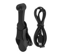 FONDOTIN Clicker Automatico Per Telefono Schermo e Compatto Dito Simulato Per Streaming Live e Acquisizione Ordini e Portatile Nero b