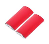FONDOTIN Contenitore lo Smaltimento Sicuro delle Lamette da Barba e Aghi, Piccolo Contenitore Portatile Rosso per Rifiuti Taglienti Domestici, Set da 2 Pezzi per Gestione Igienica