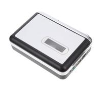 FONDOTIN Convertitore Lettore Cassette USB Portatile Player Cassette Metallico Senza Batteria Conversione Alta Fedeltà da Nastro con Supporto Scheda di Memoria e U Disk Lettore Audio