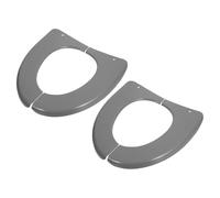 FONDOTIN Copriwater Portatile in Plastica, Cuscino Sedile WC Confortevole e Pieghevole, Riutilizzabile per Adulti e Bambini, per Viaggi, Hotel, Campeggi e Bagni Pubblici, Set da 2 Pezzi