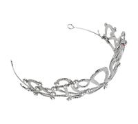 FONDOTIN Corona a Serpente Egiziano da Sposa in Lega Strass Cerchietto Leggero per Matrimonio Feste di Compleanno e Halloween Copricapo Decorativo per Ragazze e Donne