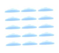 FONDOTIN Cuscinetti in Silicone per Sollevamento Ciglia Riutilizzabili, 15 Paia in 5 Misure Diverse, Facili da Usare per Laminazione Ciglia Fai da Te