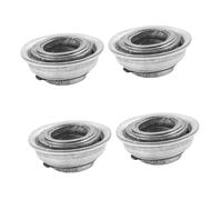 FONDOTIN Cuscinetto a Sfere per Sedia a Rotelle Manuale 4 Pezzi, Accessori Piccoli Cuscinetti Rotondi per Ruote Anteriori, Parti di Ricambio per Sedie a Rotelle per Uso Quotidiano