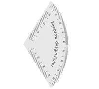 FONDOTIN di tordo righello per sopracciglia righello guida per sopracciglia White