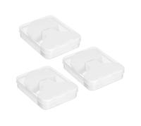FONDOTIN Dischetti Detergenti per Viso in Cotone Bianco 600 Pezzi Copertura Completa e Design a Vestibilità Precisa per Skincare On-the-go e Routine Maschere Viso