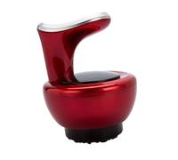 FONDOTIN Dispositivo di Ricarica Gua Sha Elettrico Rosso 6 Marce Massaggiatore Portatile per Terapia Guasha Trattamento Raschiamento Corpo Massaggio Meridiani e Piedi per Uso Familiare