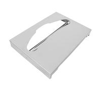 FONDOTIN Distributore di Copriwater da Parete in Materiale Resistente All’umidità, Scatola Portaoggetti per Bagno Accesso Rapido, Compatibile Copriwater Usa e Getta per Uso Commerciale