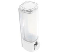 FONDOTIN Distributore di Sapone da Parete in Plastica Ricaricabile Contenitore per Shampoo e Lozioni Dispenser per Bagno e Uso Pubblico Design Pratico e Compatto Colore Colore Casuale