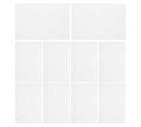 FONDOTIN Feltrini Autoadesivi in Feltro 10 Pezzi, Protezioni Antigraffio Per Mobili e Pavimenti in Legno, Cuscinetti Morbidi Antiscivolo Per Gambe Di Sedie, Tavoli e Divani, Per La Casa