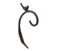 FONDOTIN Gancio da Parete in per Vasi Sospesi Appendi Piante Esterno e Decorativo con Design Curvo per Balcone e