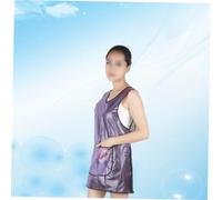 FONDOTIN Grembiule da Barbiere Tessuto Grembiule da Taglio Uniforme da Barbiere Comodo Abbigliamento per Tintura dei Capelli Tasche