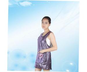 FONDOTIN Grembiule da Barbiere Tessuto Grembiule da Taglio Uniforme da Barbiere Comodo Abbigliamento per Tintura dei Capelli Tasche