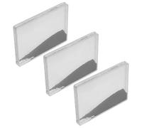 FONDOTIN Kit Esperimenti Campo Magnetico 3 Pezzi Limatura di Ferro Magnetica, Polvere Ossido Ferro e Trucioli Metallo per Scuola e Laboratorio Portatile Educativo