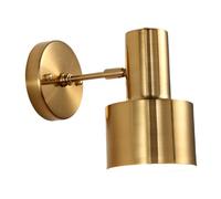 FONDOTIN Lampada da Parete in Rame Design Retrò LED Senza Applique Contemporanea e Lineare per Camera e Soggiorno Luce Calda e Diffusa per Elegante