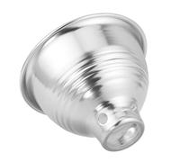 FONDOTIN Lampada Riscaldante per Rettile con Paralume Riflettente Copertura Protettiva Antiscottatura per Gabbie Terrario e Pollai Riflettore Termico Uniforme per Crescita Sana Animali