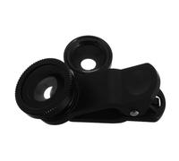 FONDOTIN Letti Macro Per Smartphone Obiettivo Grandangolare e Obiettivo Fisheye Kit Obiettivi Per Fotocamera Cellulare Clip Di Sicurezza Adatto Per Maggior Parte Degli Smartphone