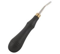 FONDOTIN Lima per Lucidatura Pelle in Acciaio Inox 5mm, Strumento per Molatura e Affilatura File Piatti, Accessorio Artigianale per Lavorazione Dettagliata