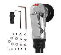 FONDOTIN Macchina Smussatrice Pneumatica Compatta per Metalli Utensile per Sbavatura di Precisione 4 Lame R e 2 Lame C Mini Piallatrice Pneumatica per Smussatura Angoli e Bordi su