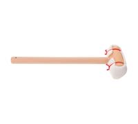 FONDOTIN Martello in Legno per Incisione e Sfregamento su Pietra, Strumento per Realizzazione Tavolette Artistiche, Leggero e Resistente per Uso Artistico e Documentazione Storico-Culturale