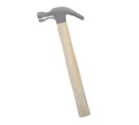 FONDOTIN Martello Multifunzionale Compatto con Manico in Legno Resistente Martello Piccolo per Lavorazioni Legno Riparazioni Domestiche e Progetti all Aperto