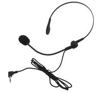 FONDOTIN Microfono Headset Archetto Nero per Fitness e Insegnamento | Design Ergonomico, Riduzione Rumore, Batteria ad Alta Capacità, Uso Mani Libere, per Guide e Docenti