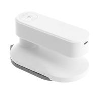 FONDOTIN Mini Ferro da Stiro Portatile Elettrico Mano per Vestiti Stiratura Liscia e Sospensione Design Compatto e Durevole per Casa e Viaggi