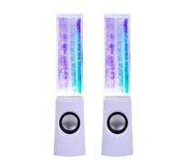 FONDOTIN Mini Speaker LED 3w Bianco in Plastica per Casa e Ufficio