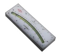 FONDOTIN Misuratore di Livello per Camper in Plastica Bolla, Inclinometro Veicolo per Angoli 20° e Indicatore di Pendenza, Livella a Bolla Adesiva per Camper, Auto, Rimorchi e Barche,