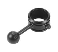 FONDOTIN Morsetto a Sfera per Lampada Subacquea da Immersione, in Lega di Alluminio e Abs, Robusto e Facile da Fissare, per Fotografia Subacquea