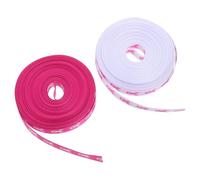 FONDOTIN Nastro per Regali e Bouquet 2 Pezzi 1Cmx9M Decorazione Nastro di Sensibilizzazione al Cancro al Seno per Feste Eventi e Progetti Creativi